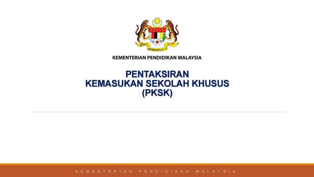 Permohonan Sekolah Khusus Pksk Kpm