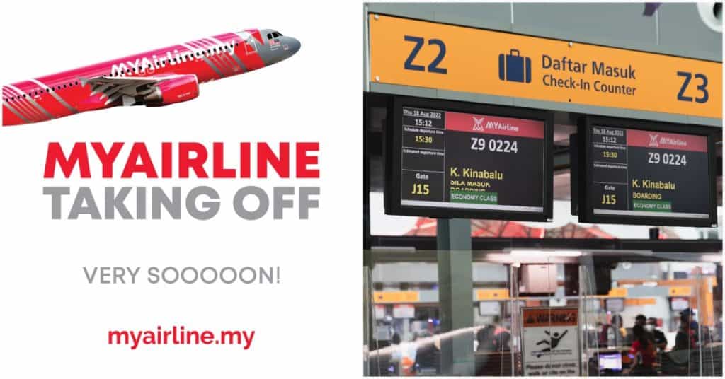 Myairline Tempah Tiket Penerbangan Online Promosi Terkini