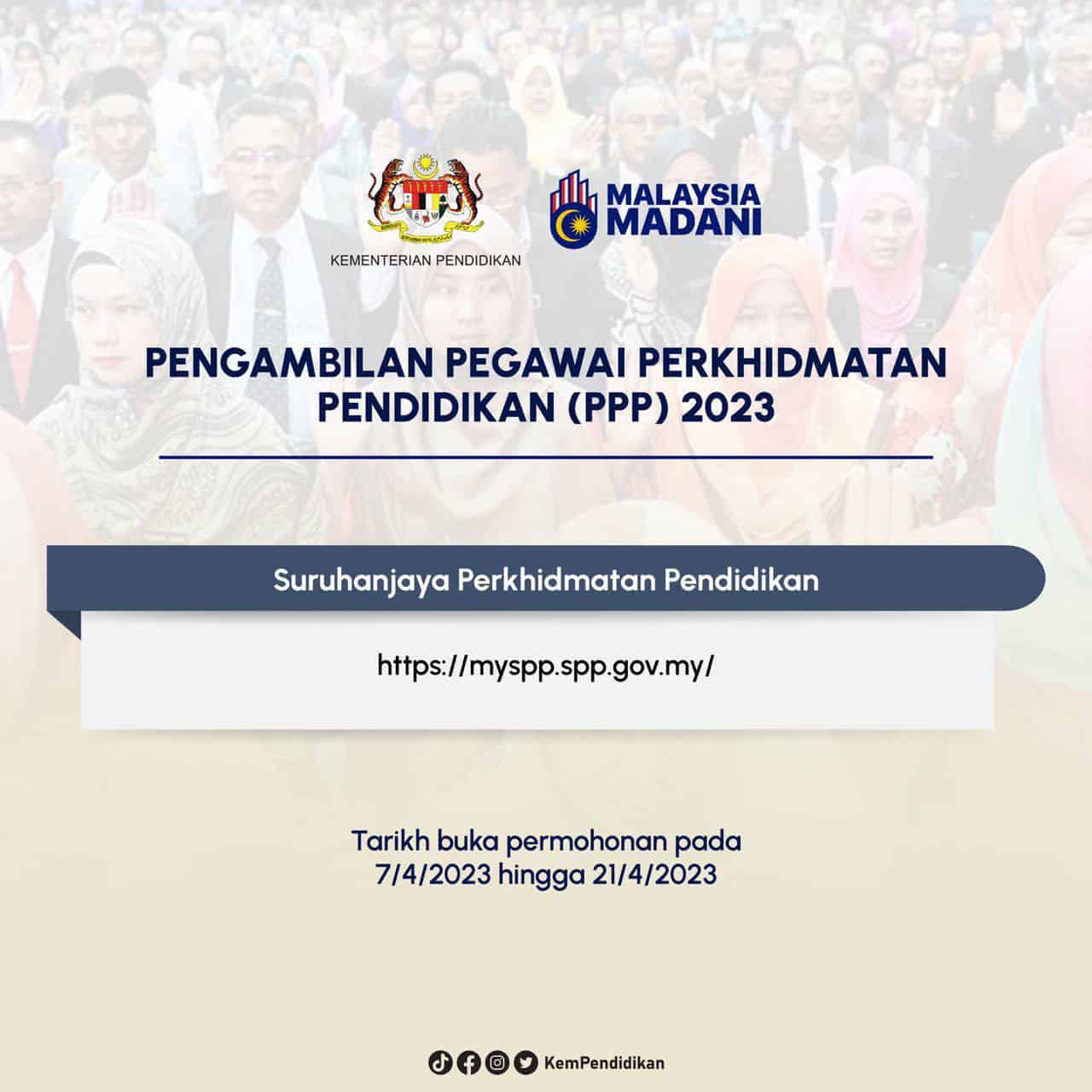 Tarikh Temuduga Pengambilan Khas Guru Secara One Off Spp Edu Bestari Riset