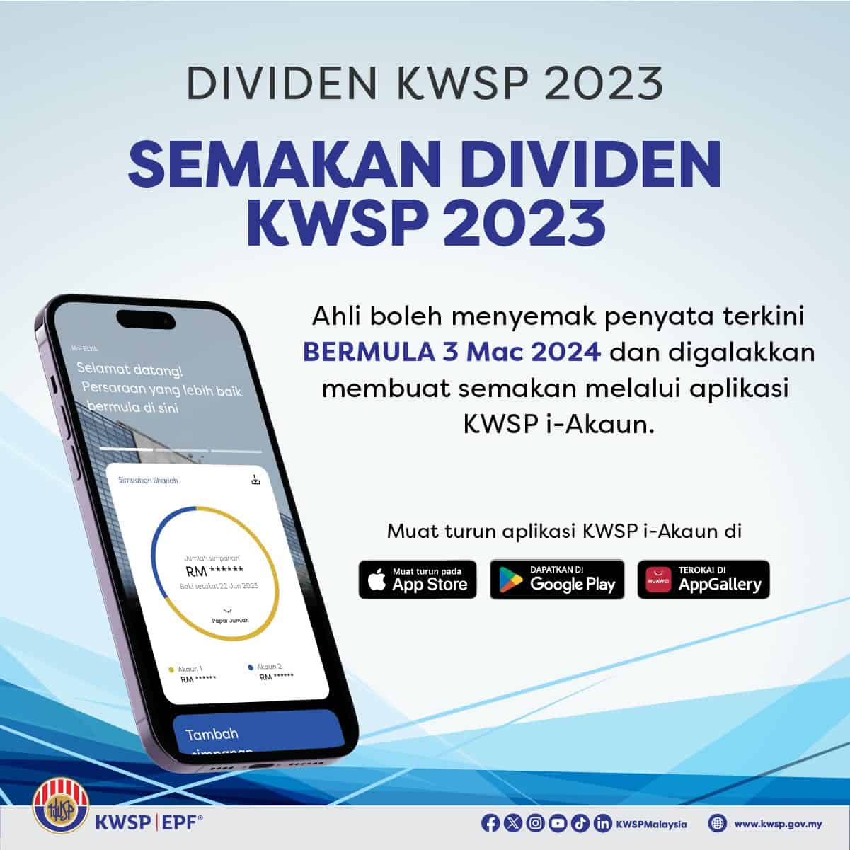 Rasmi Kadar Dividen Kwsp Semakan