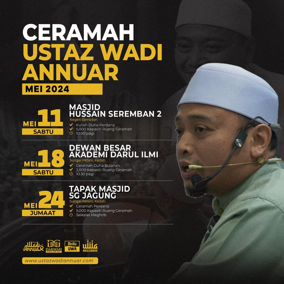 Ustaz Wadi Annuar Biodata Pendakwah Bebas Terkenal