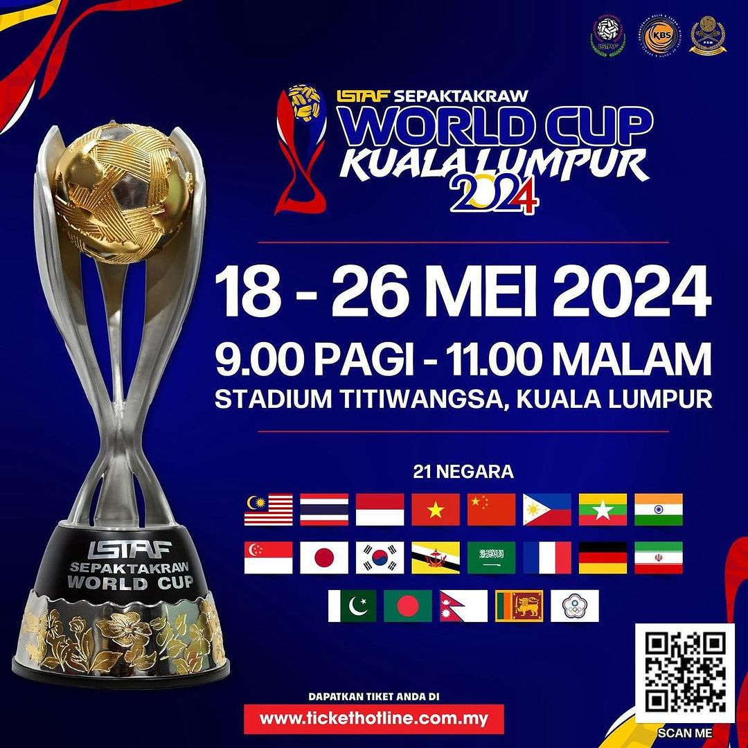 Piala Dunia Sepak Takraw Final Live Perlawanan Malaysia