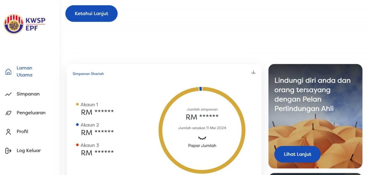 Akaun 3 KWSP Pengeluaran Pemindahan Akaun Fleksibel