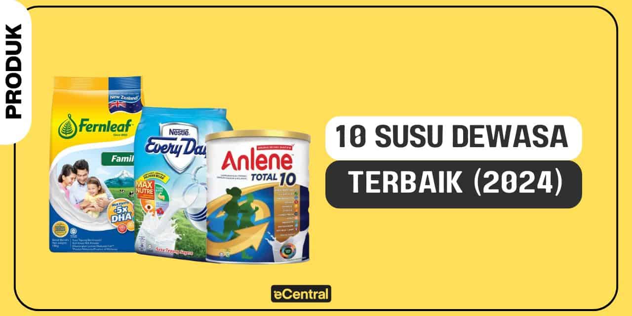 Susu Tepung Dewasa 15 Jenama Terbaik Pilihan Keluarga 2024