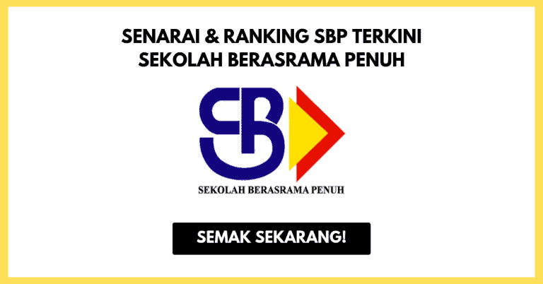 Ranking Sekolah Berasrama Penuh (SBP) Terbaik Malaysia SPM 2021