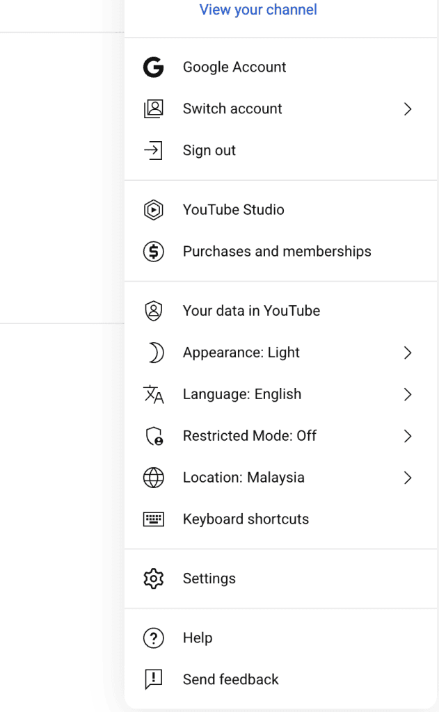 block video youtube