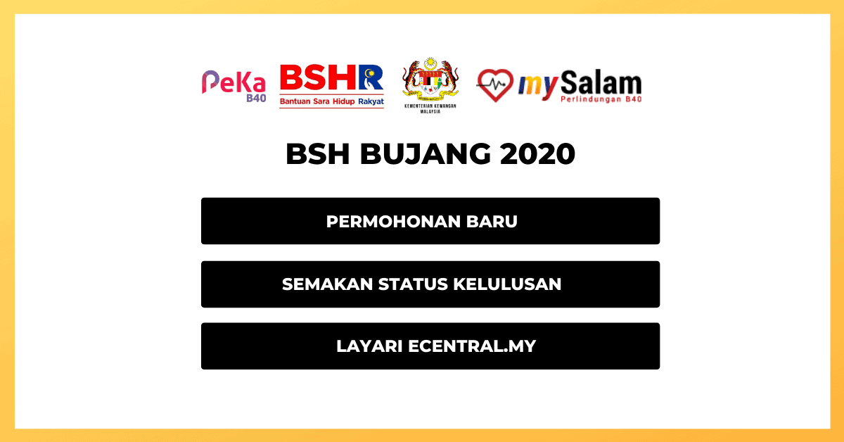 Bsh Bujang Permohonan Baru Semak Status Kelulusan 2020