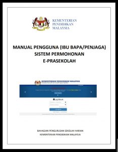 EPrasekolah KPM: Permohonan Kemasukan Ke Prasekolah 2025 / 2026