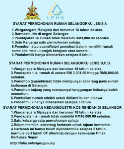 Rumah Selangorku: Permohonan, Semakan Status & Projek Terkini