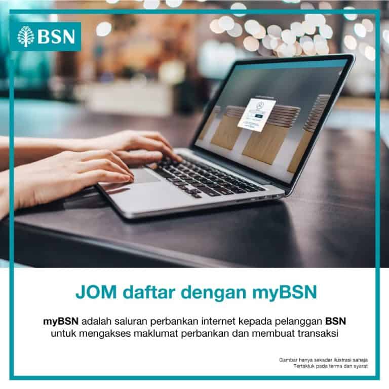 MyBSN: Cara Daftar BSN Online Banking & Login Akaun