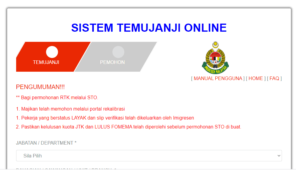 temujanji online imigresen malaysia