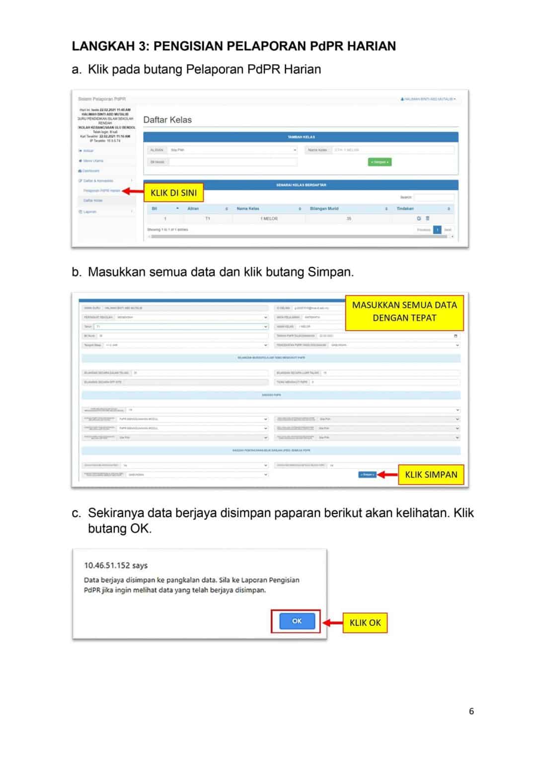 SPdPR KPM: Sistem Pelaporan PdPR Standard Untuk Guru Setiap Negeri