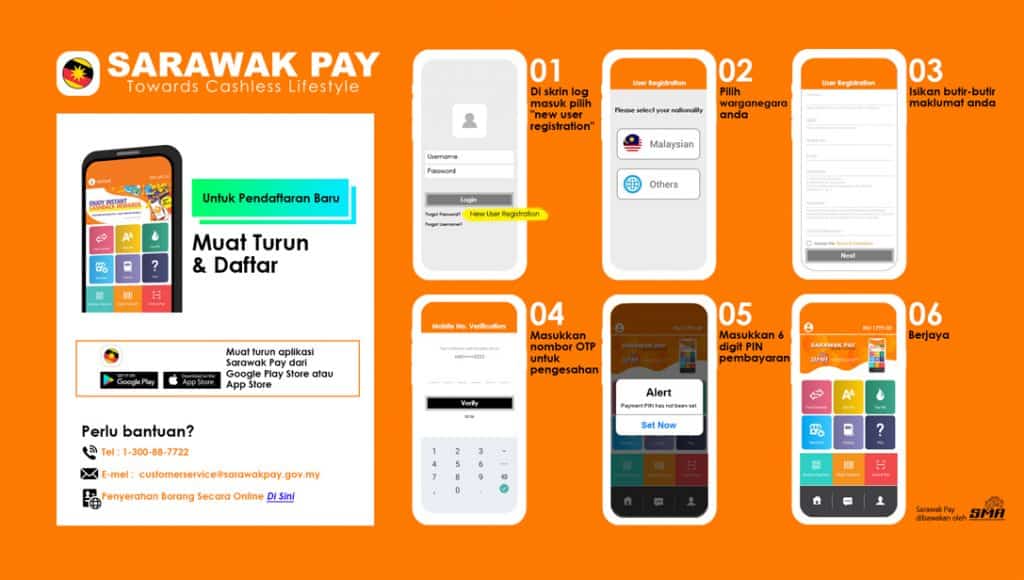 Sarawak pay login