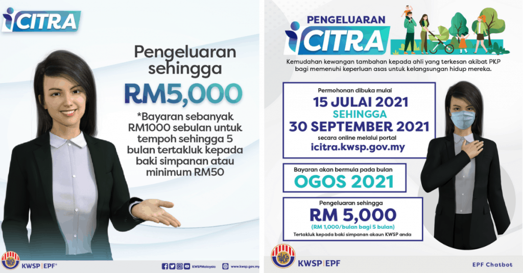 I citra kwsp permohonan online 2021