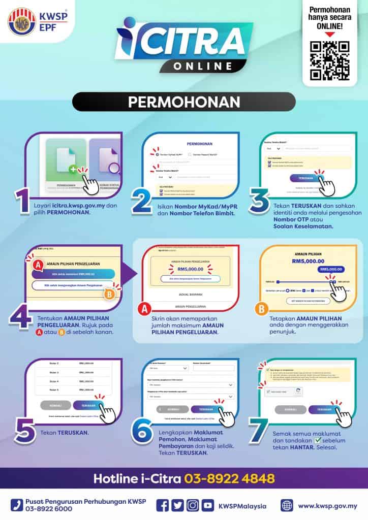 tarikh tutup permohonan i citra