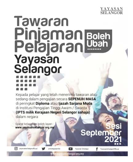 Selangor scholarship yayasan Scholarship for