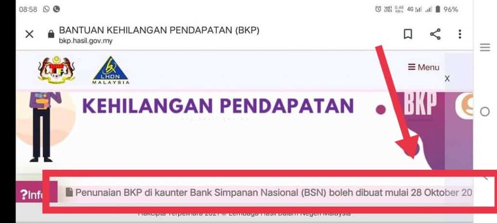 Bantuan pekerjaan semakan hilang SIP Prihatin