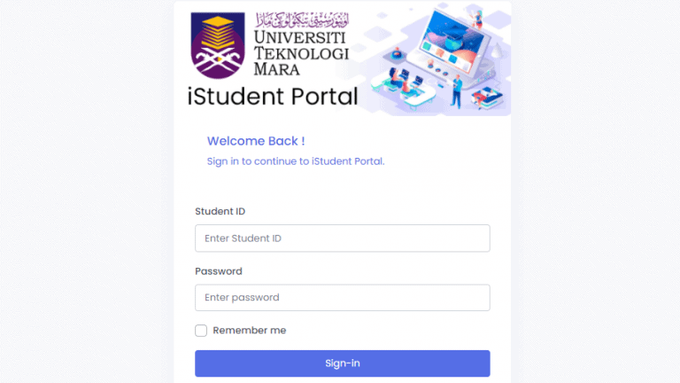 UiTM Student Portal: Login Semakan Keputusan Peperiksaan