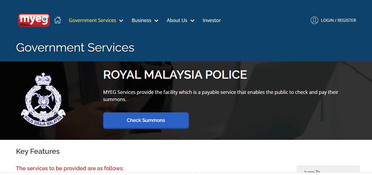 Cara Check Saman Polis Trafik PDRM, JPJ & AES (Online / SMS)