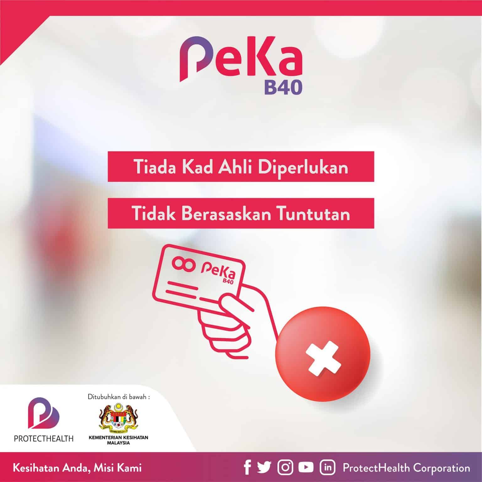 PeKa B40: Semakan Kelayakan, Manfaat & Saringan Kesihatan