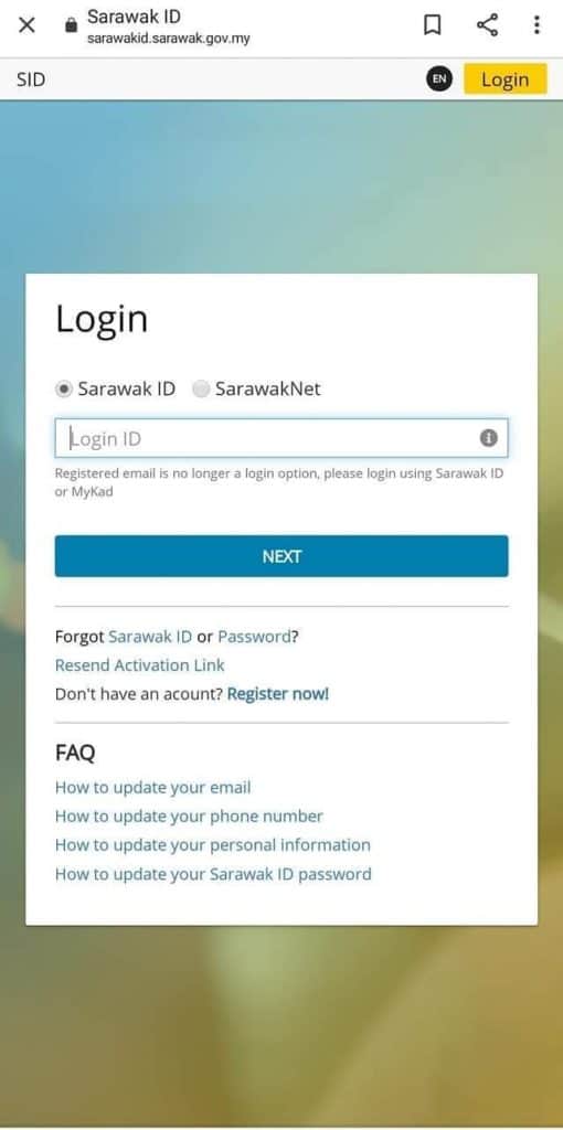 Sarawak id