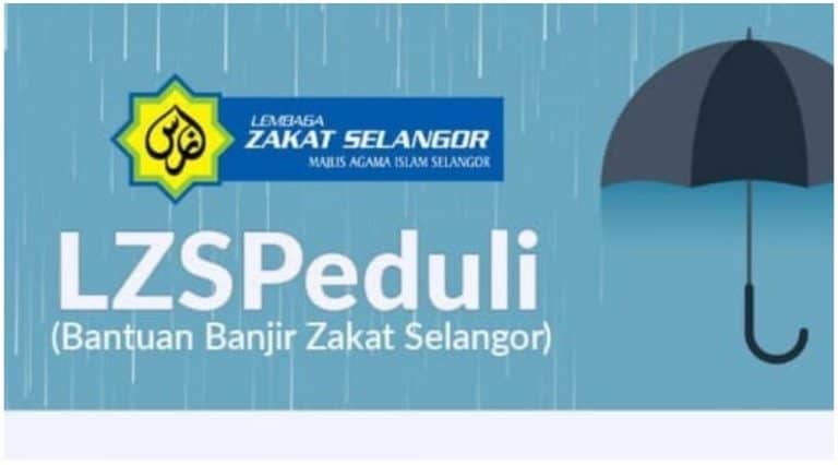 Permohonan Bantuan Banjir Zakat Selangor RM600 (LZSPeduli)