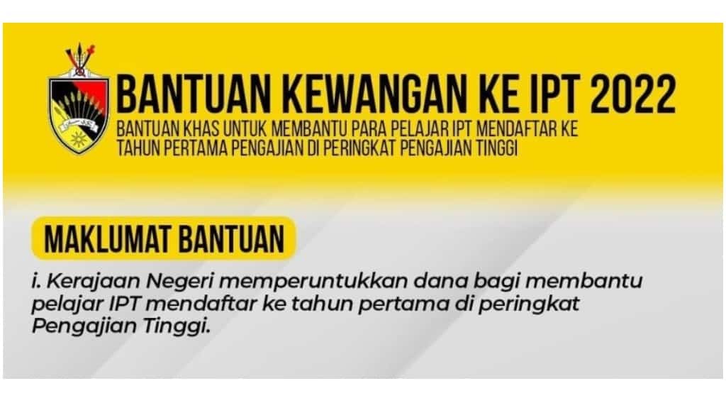 Pelajar sembilan bantuan negeri bantuan yayasan