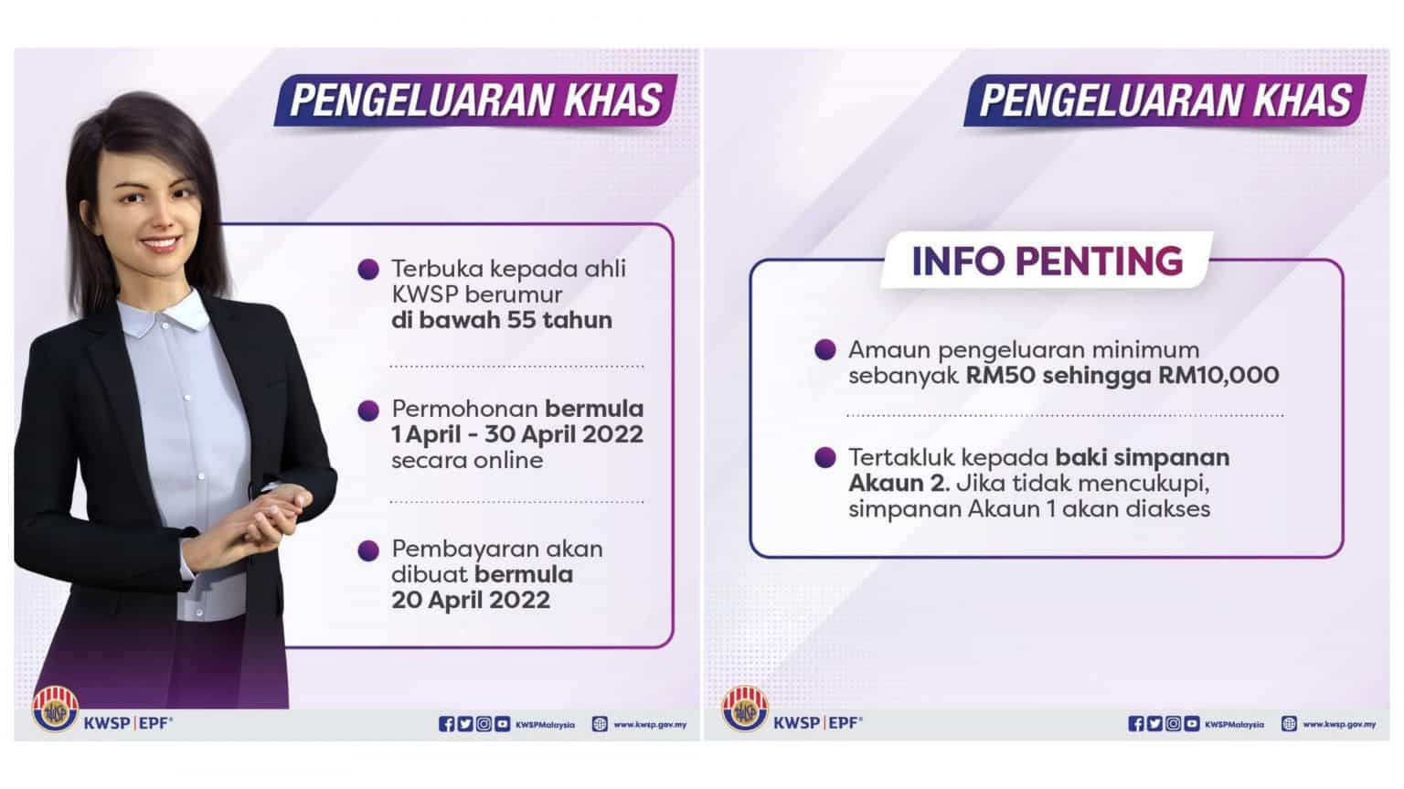 Pengeluaran Khas KWSP RM10,000: Login Pengeluarankhas.kwsp.gov.my