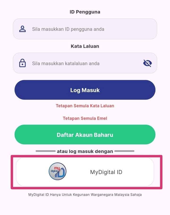 logmasuk mydigital ID