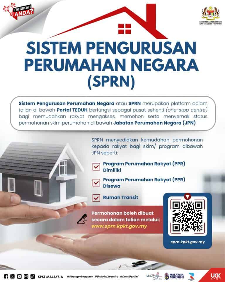 permohonan rumah ppr