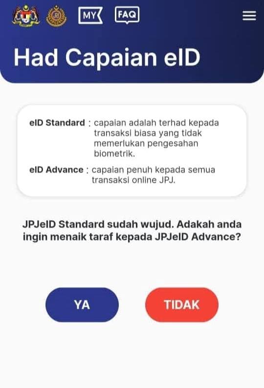 tukar status myjpj