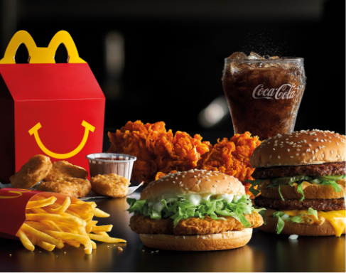 Menu McDonald's menu rahmah mcd