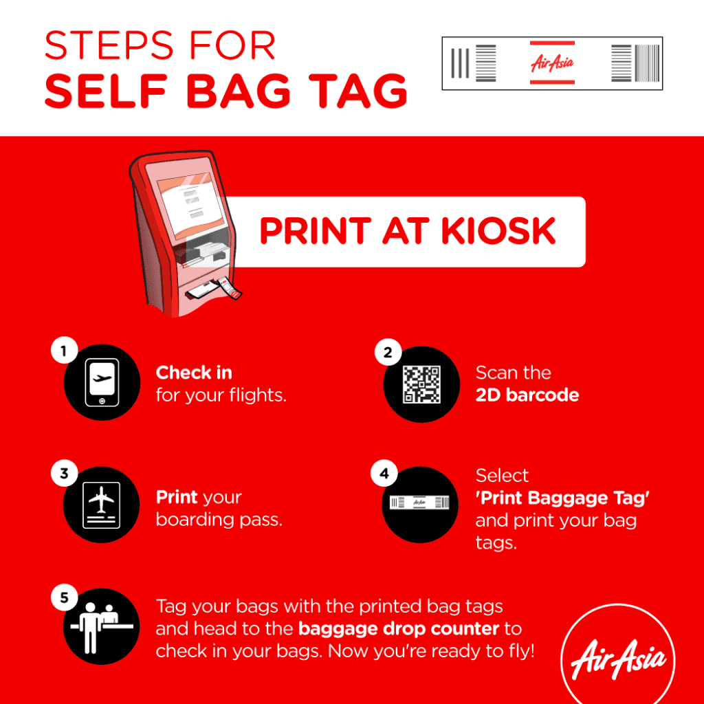 Macam mana nak add on baggage airasia online