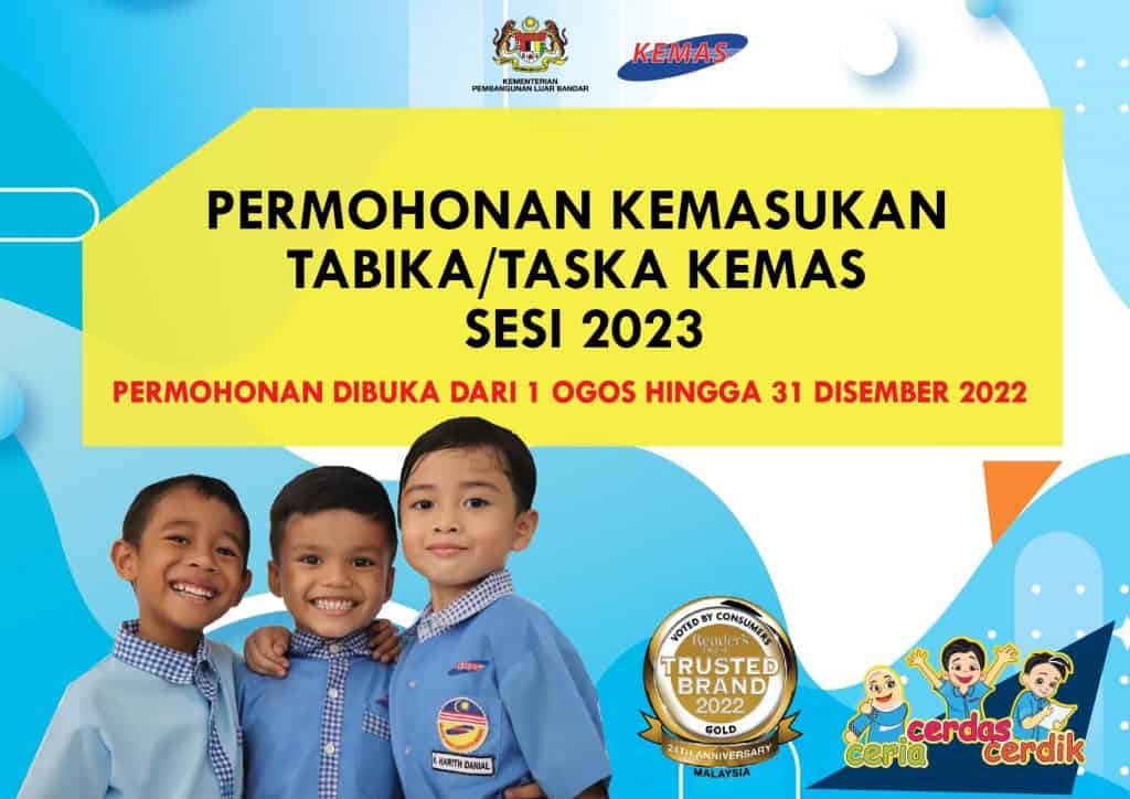 Pendaftaran TABIKA KEMAS Sesi