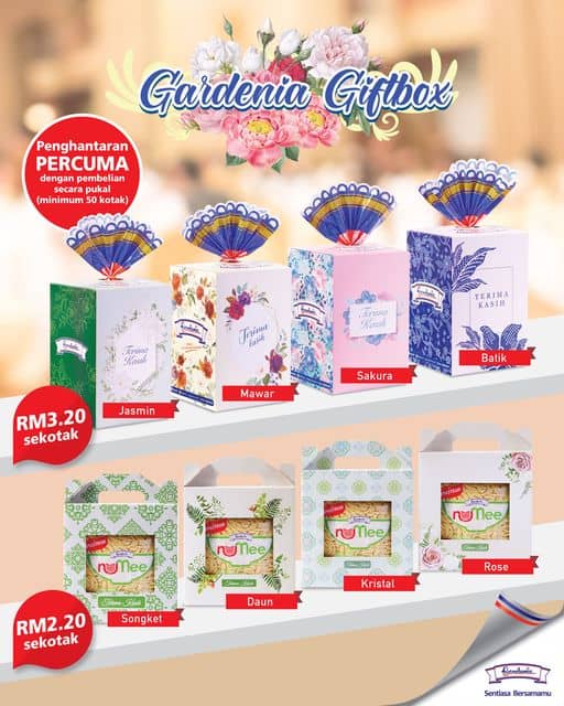 gardenia giftbox doorgift