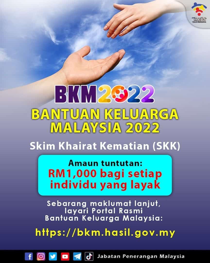 Skim Khairat Kematian BKM 2022: Permohonan & Tarikh Bayaran