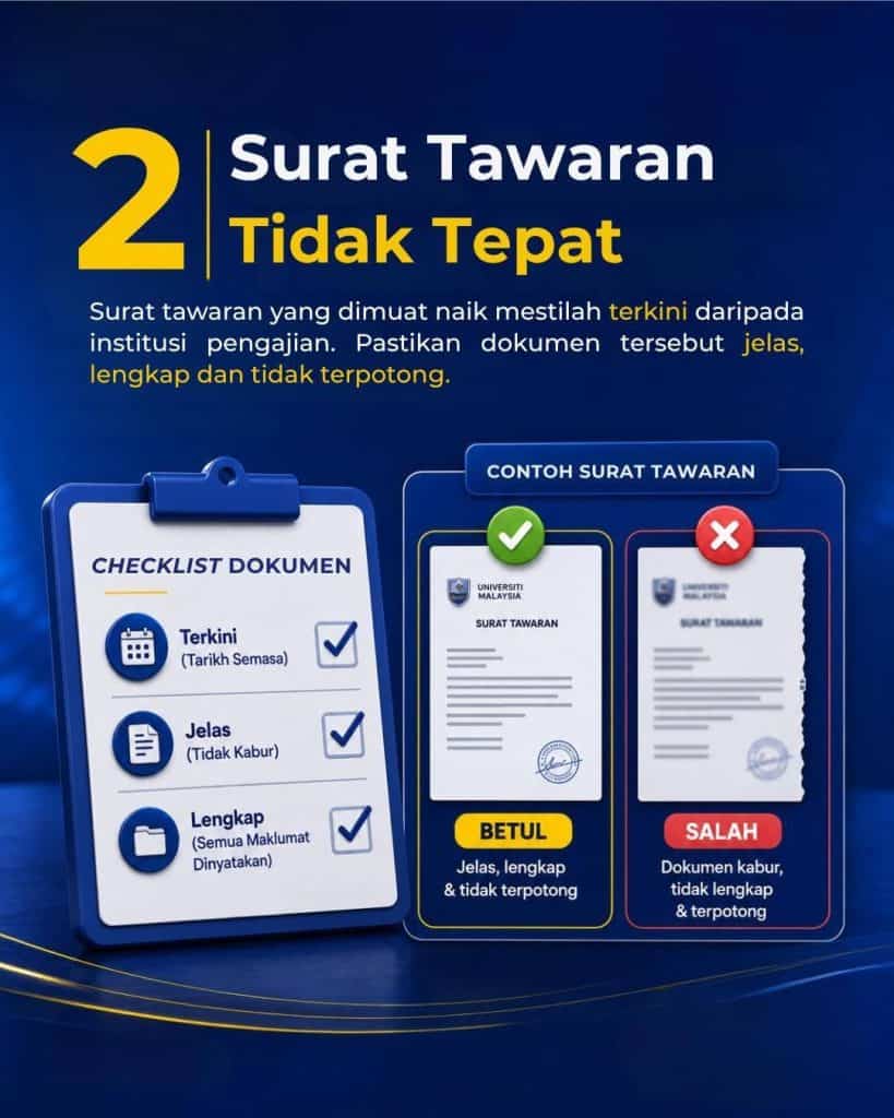 cara mohon ptptn