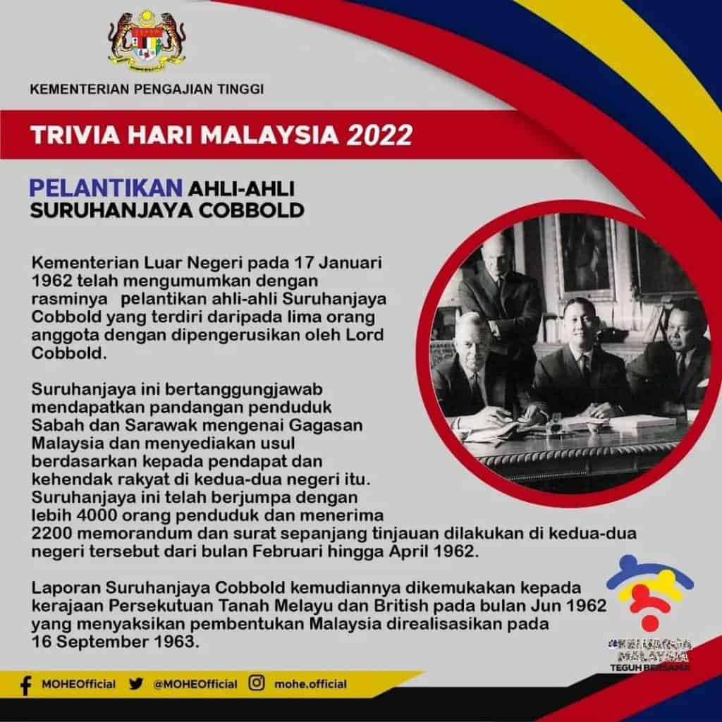 hari malaysia 16 september 1963 2022