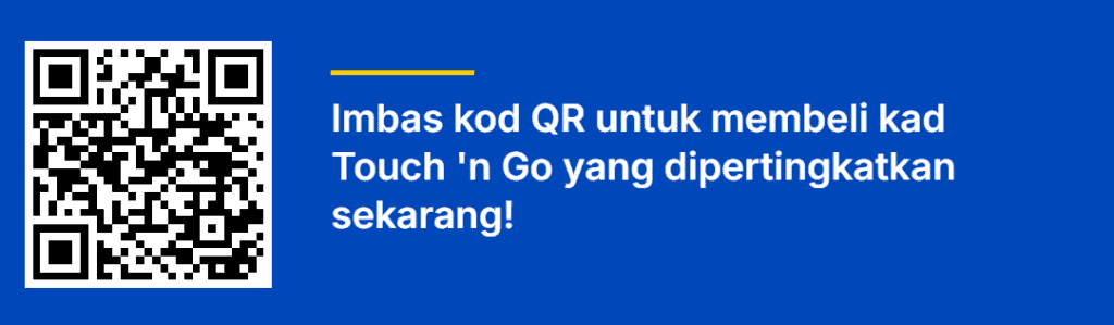 Cara beli kad Touch n Go NFC