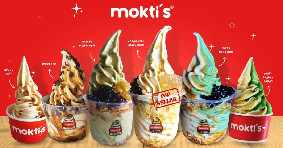 Mokti's Ice Cream Menu, Harga & Lokasi Outlet Seluruh Malaysia