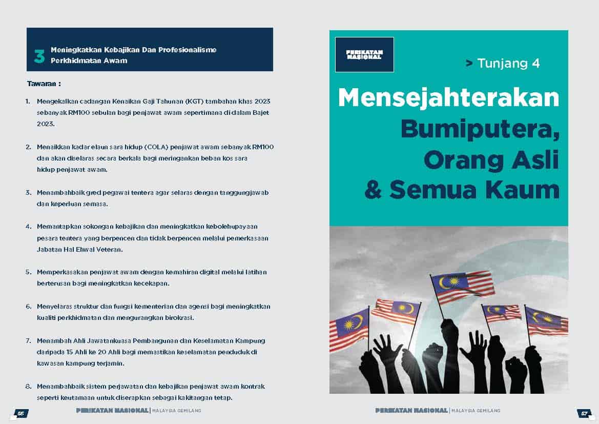 Manifesto Perikatan Nasional (Tawaran PN BEST PRU15)