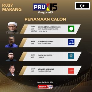 Senarai Calon Parlimen PRU 15 & Tumpuan 'Kerusi Panas'