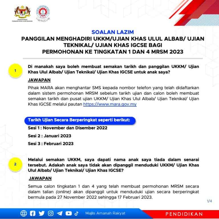 ukkm mrsm 2023