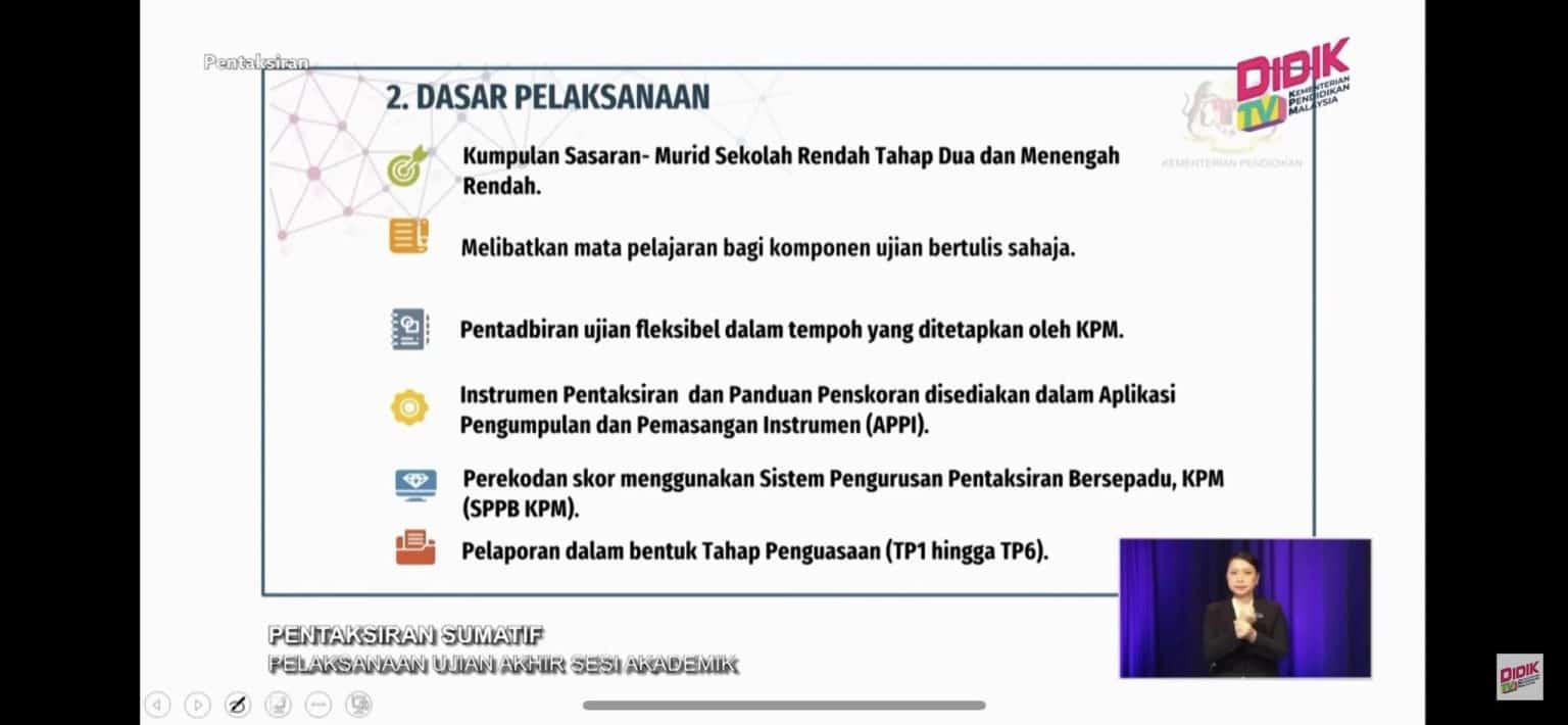 Ujian Akhir Sesi Akademik 2024 (UASA) Format, Tarikh & Panduan