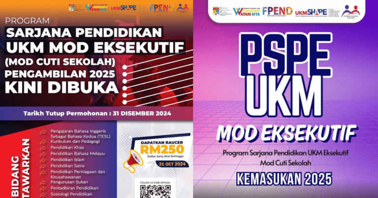 sarjana pendidikan ukm