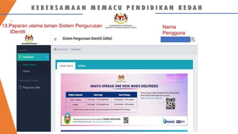 Pendaftaran Tahun 1 Sesi 2025 KPM (idme.moe.gov.my)