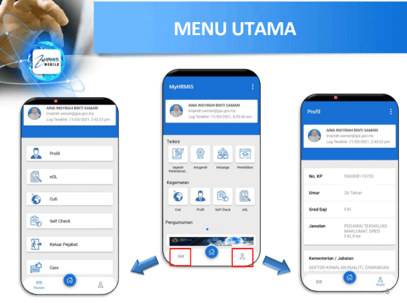 HRMIS 2.0 & Cara Muat Turun MyHRMIS Mobile 