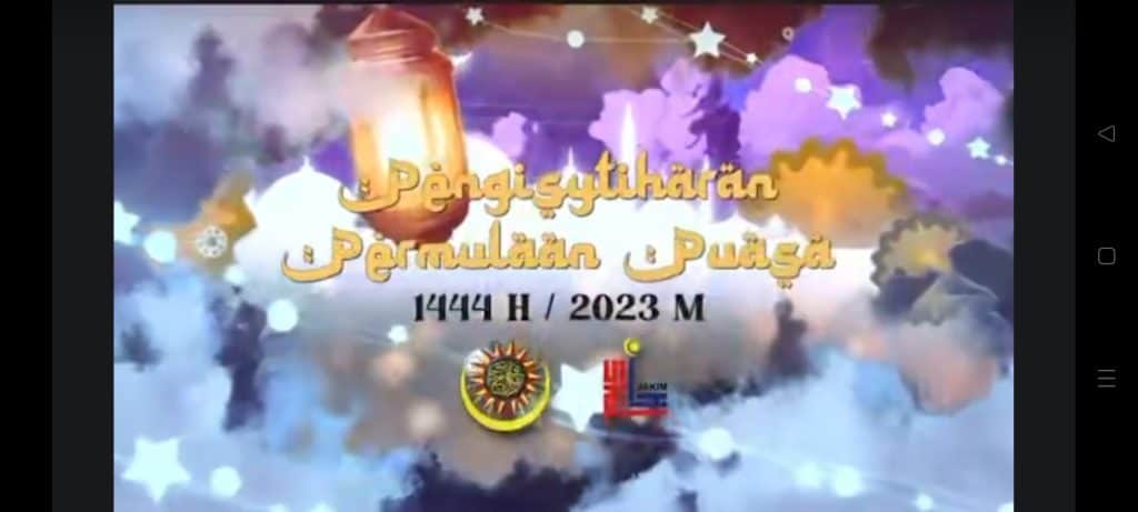 tarikh puasa 2023 cuti awal ramadan