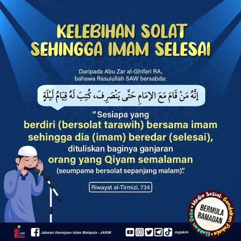 Doa Selepas Solat Tarawih Selawat And Tasbih Antara 2 Rakaat 