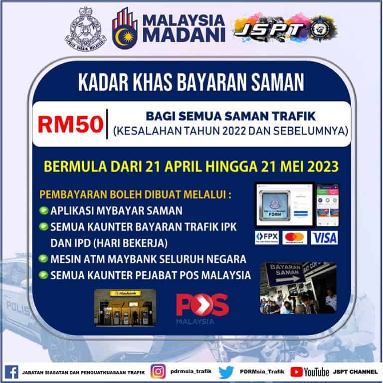 MyBayar Saman: Semakan & Bayaran Saman PDRM Online